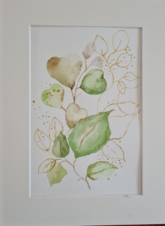 "végétales dorées "